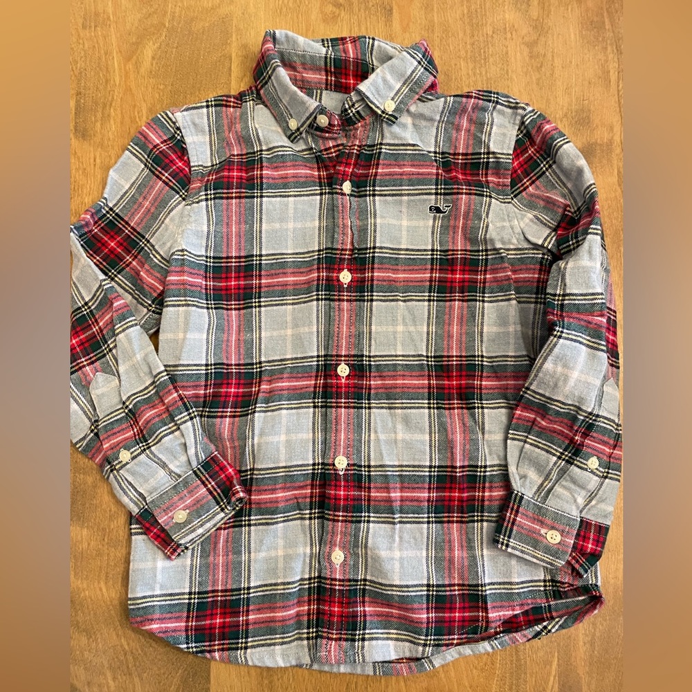 Boys Vineyard Vines Holiday Flannel